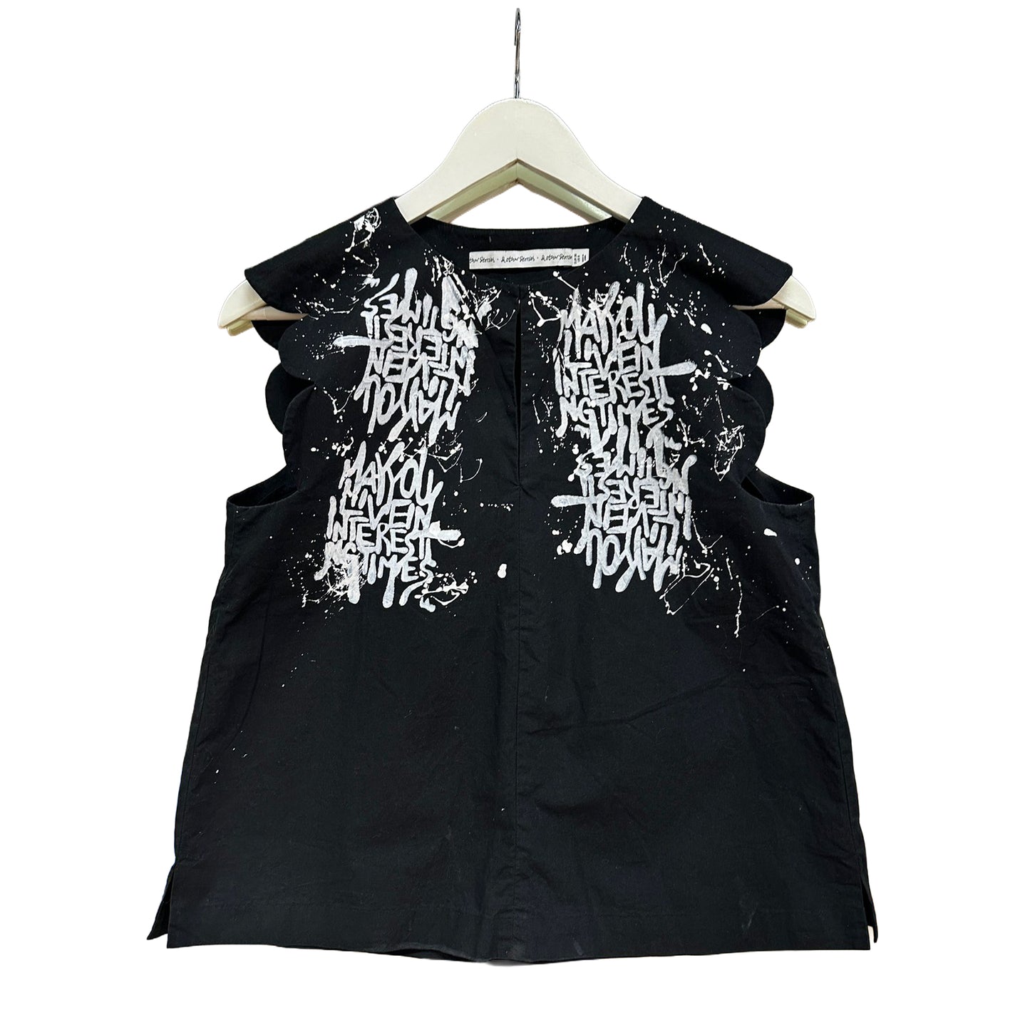 Blouse vEsT MayYouLiveInInterestingTimes