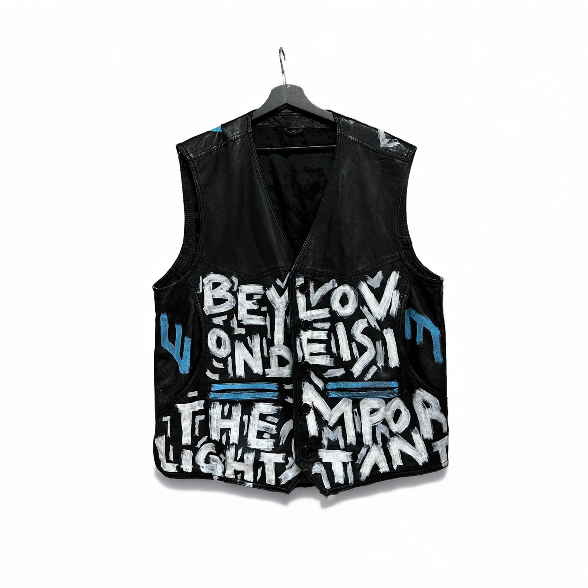 Leather Vest LoveIsImportant